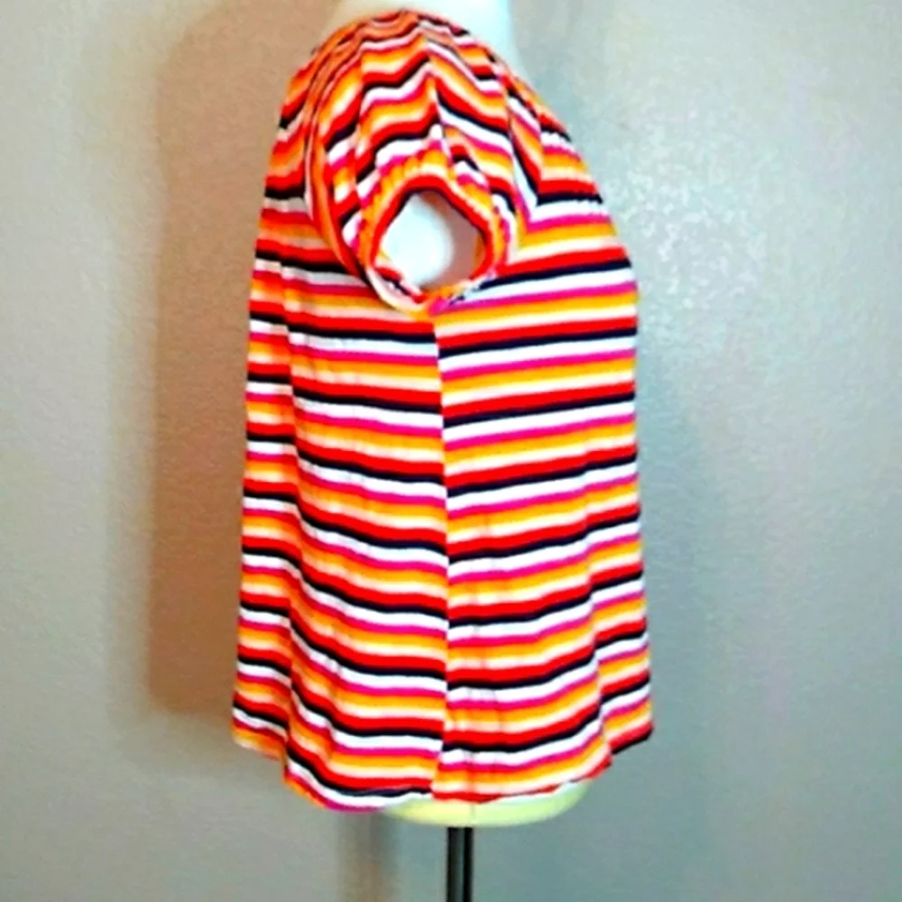 🎃🍂🍁/Old Navy | Girls | Large | Striped Short Sleeve Top